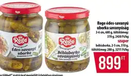 Coop Rege édes-savanyú uborka savanyúság ajánlat
