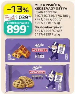 MILKA PISKÓTA, KEKSZ VAGY OSTYA