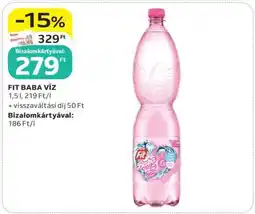 Auchan FIT BABA VÍZ ajánlat