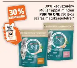 Müller Purina One száraz macskaeledel ajánlat