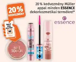 Müller Essence dekorkozmetikai termékek ajánlat