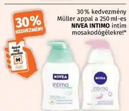 Müller Nivea Intimo intim mosakodógél ajánlat