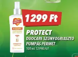 CBA PROTECT DUOCARE SZÚNYOGRIASZTÓ PUMPÁS PERMET ajánlat