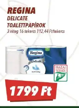 CBA REGINA DELICATE TOALETTPAPÍROK ajánlat