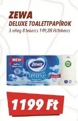 CBA ZEWA DELUXE TOALETTPAPÍROK ajánlat