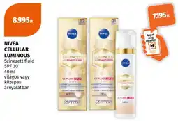 Müller Nivea Cellular Luminous színezett fluid ajánlat
