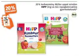 Müller Hipp bio ropogtatnivaló ajánlat