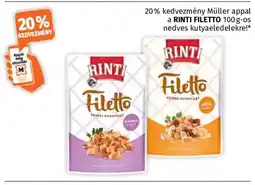 Müller Rinti Filetto nedves kutyaeledel ajánlat