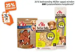 Müller 8in1 jutalomfalat kutyáknak ajánlat