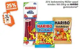 Müller Haribo gumicukor ajánlat