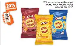 Müller Chio Hula Hoops kukorica snack ajánlat