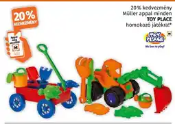 Müller Toy Place homokozó játék ajánlat