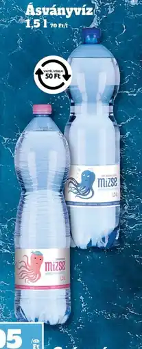 Vil-For Mizse ásványvíz ajánlat
