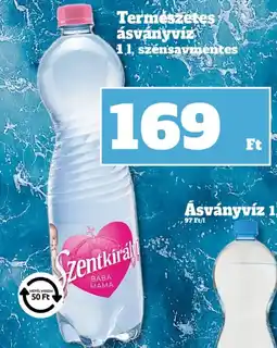 Vil-For Szentkirályi Baba Mama természetes ásványvíz ajánlat