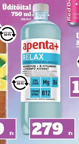Vil-For Apenta+ Relax üdítőital ajánlat