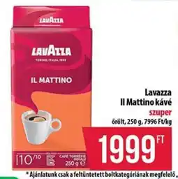 Coop Lavazza Il Mattino Kávé ajánlat