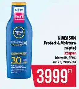 Coop NIVEA SUN Protect & Moisture Naptej ajánlat