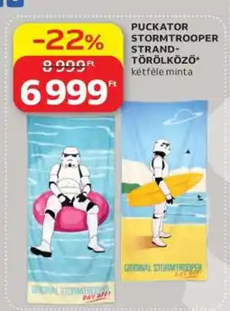 Auchan PUCKATOR STORMTROOPER STRANDTÖRÖLKÖZŐ ajánlat