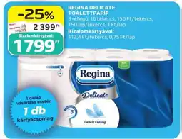 Auchan Regina Delicate toalettpapír ajánlat