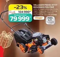 Auchan VILLAGER PRIME 4111T BENZINES FŰNYÍRÓ ajánlat