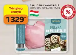 Auchan GALLIO PULYKA MELLFILÉ ajánlat