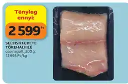 Auchan SELFISH FEKETE TŐKEHALFILÉ ajánlat