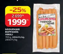 Auchan Nádudvari roppanós virsli ajánlat