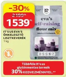 Auchan IT'S US EVA'S ÖNKELESZTŐ LISZTKEVERÉK ajánlat