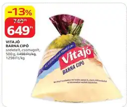 Auchan Vitajó Barna Cipó ajánlat