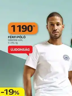 Auchan Férfi póló ajánlat