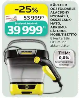 Auchan KÄRCHER OC 3 FOLDABLE ajánlat