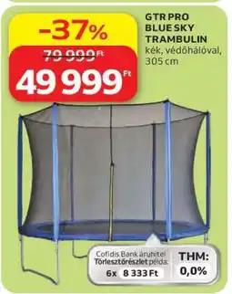 Auchan GTR PRO BLUE SKY TRAMBULIN ajánlat