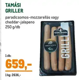 Metro TAMÁSI GRILLER ajánlat