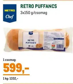 Metro Retro puffancs ajánlat