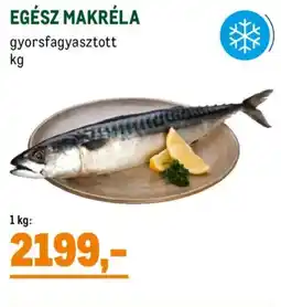 Metro EGÉSZ MAKRÉLA ajánlat