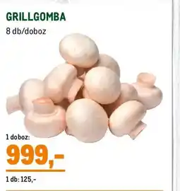 Metro Grillgomba ajánlat