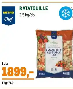 Metro Ratatouille zöldségkeverék ajánlat