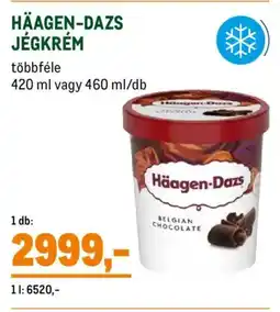 Metro Häagen-Dazs jégkrém ajánlat