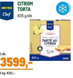 Metro Metro Chef citrom torta ajánlat