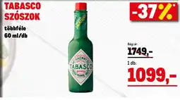 Metro Tabasco szószok ajánlat