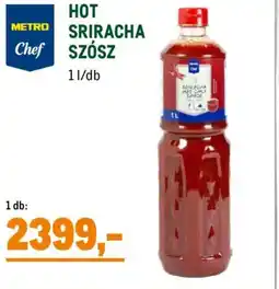 Metro Hot Sriracha szósz ajánlat