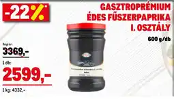 Metro Gasztroprémium édes fűszerpaprika I. Osztály ajánlat