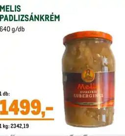 Metro Melis padlizsánkrém ajánlat