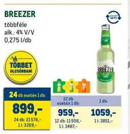 Metro Breezer ital ajánlat
