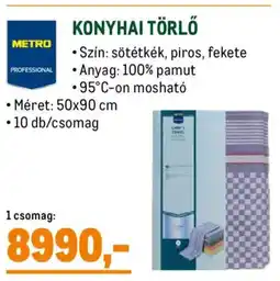 Metro Konyhai törlő ajánlat