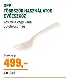 Metro GPP többször használatos evőeszköz ajánlat