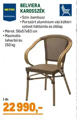 Metro Belviera karosszék ajánlat