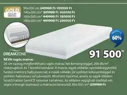 JYSK REVA rugós matrac ajánlat