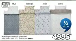 JYSK Pamut ágyneműhuzat-garnitúrák ajánlat