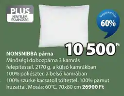 JYSK NONSNIBBA párna ajánlat